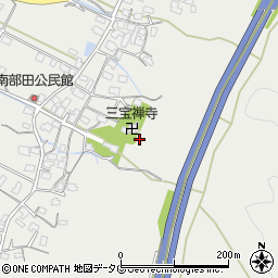 三宝禅寺周辺の地図