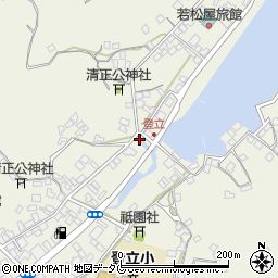 熊本県上天草市大矢野町登立340-1周辺の地図