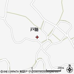熊本県宇城市三角町戸馳4166周辺の地図