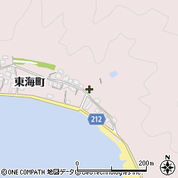 宮崎県延岡市東海町55-24周辺の地図