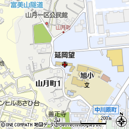 延岡望周辺の地図
