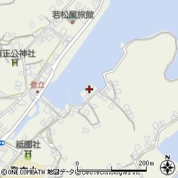 熊本県上天草市大矢野町登立12892-2周辺の地図