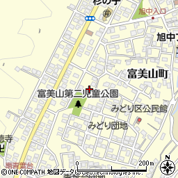 宮崎県延岡市富美山町508-8周辺の地図