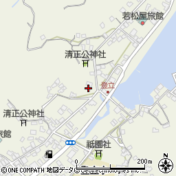熊本県上天草市大矢野町登立342周辺の地図