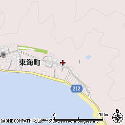 宮崎県延岡市東海町55-2周辺の地図