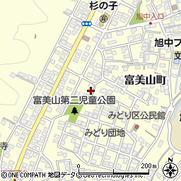 宮崎県延岡市富美山町508-2周辺の地図