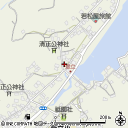 熊本県上天草市大矢野町登立344周辺の地図