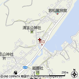 熊本県上天草市大矢野町登立349周辺の地図