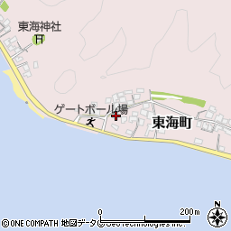 宮崎県延岡市東海町88周辺の地図