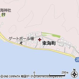 宮崎県延岡市東海町81周辺の地図