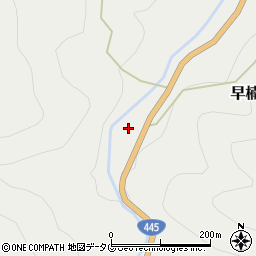 熊本県下益城郡美里町早楠1194周辺の地図