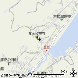 熊本県上天草市大矢野町登立357周辺の地図