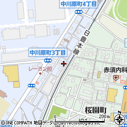平田畳店周辺の地図