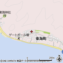 宮崎県延岡市東海町72周辺の地図