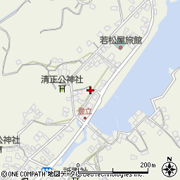 熊本県上天草市大矢野町登立365周辺の地図