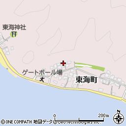 宮崎県延岡市東海町74周辺の地図