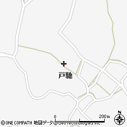 熊本県宇城市三角町戸馳周辺の地図