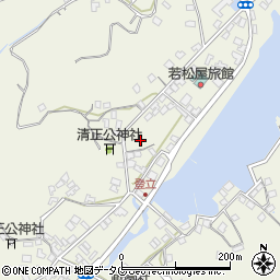 熊本県上天草市大矢野町登立361-1周辺の地図