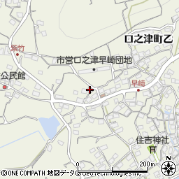 長崎県南島原市口之津町（乙）周辺の地図