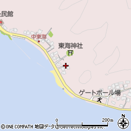宮崎県延岡市東海町100周辺の地図