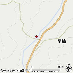 熊本県下益城郡美里町早楠2226周辺の地図