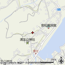 熊本県上天草市大矢野町登立506-4周辺の地図