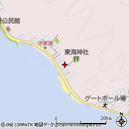 宮崎県延岡市東海町105-1周辺の地図