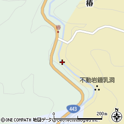 熊本県下益城郡美里町椿9周辺の地図