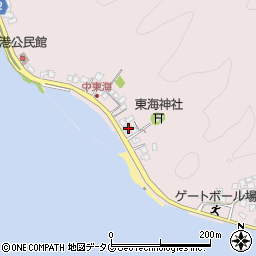宮崎県延岡市東海町106周辺の地図
