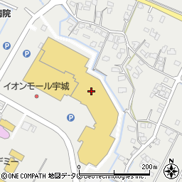 ユニクロイオンモール宇城店周辺の地図