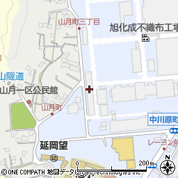 旭化成せんい株式会社　不織布工場管理室周辺の地図