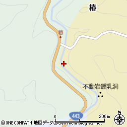 熊本県下益城郡美里町椿13周辺の地図