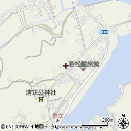 熊本県上天草市大矢野町登立520-2周辺の地図