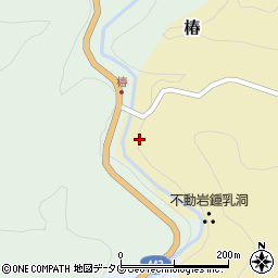熊本県下益城郡美里町椿10周辺の地図