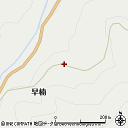 熊本県下益城郡美里町早楠1143周辺の地図