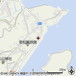 熊本県上天草市大矢野町登立532周辺の地図
