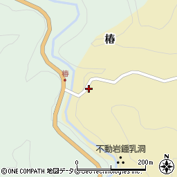 熊本県下益城郡美里町椿23周辺の地図