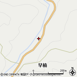 熊本県下益城郡美里町早楠1156周辺の地図