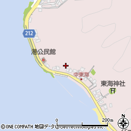 宮崎県延岡市東海町135周辺の地図