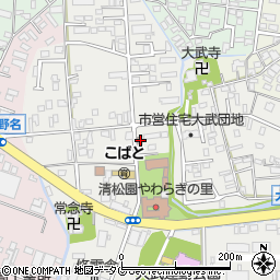 大武簡易郵便局周辺の地図