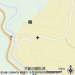 熊本県下益城郡美里町椿84周辺の地図