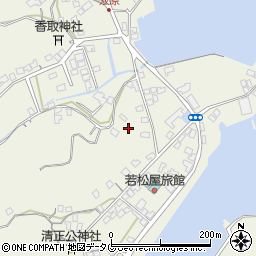 熊本県上天草市大矢野町登立572周辺の地図