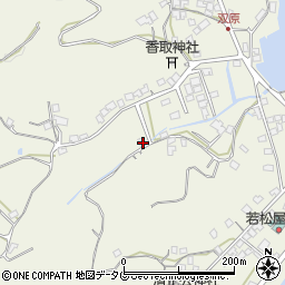 熊本県上天草市大矢野町登立1174周辺の地図