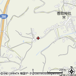 熊本県上天草市大矢野町登立1102-1周辺の地図
