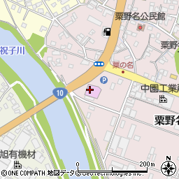 ファミリー三愛延岡店事務所周辺の地図