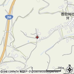 熊本県上天草市大矢野町登立1101-1周辺の地図