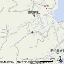 熊本県上天草市大矢野町登立1209周辺の地図