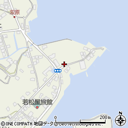 熊本県上天草市大矢野町登立544-3周辺の地図