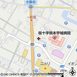 熊本県宇城市小川町北新田39周辺の地図