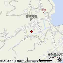 熊本県上天草市大矢野町登立1210-18周辺の地図